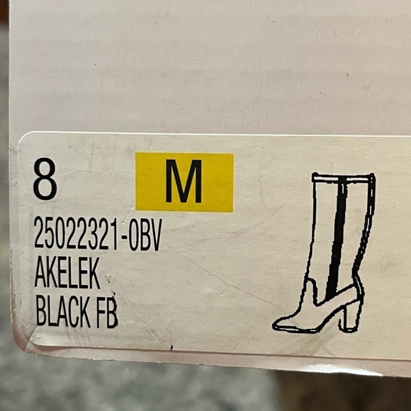 Anne Klein sport black heeled boots - Picture 9 of 9